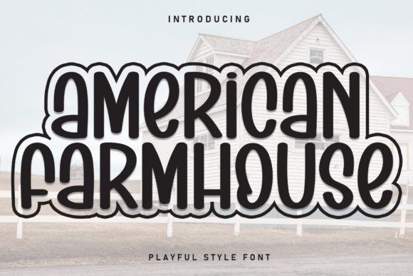 American Farmhouse Font - Featured Image