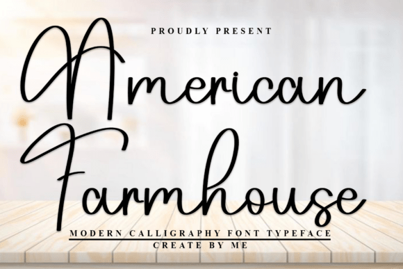 American Farmhouse Font - Featured Image