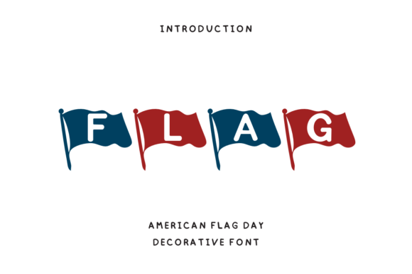 American Flag Day Font - Featured Image