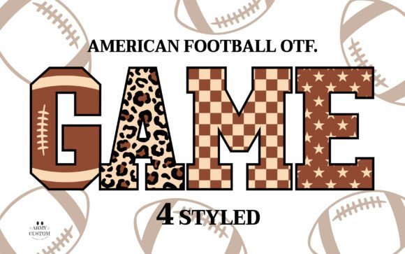 American Football Font - Featured Image