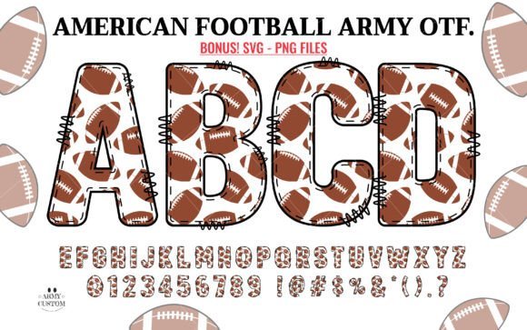 American Football Font - Featured Image