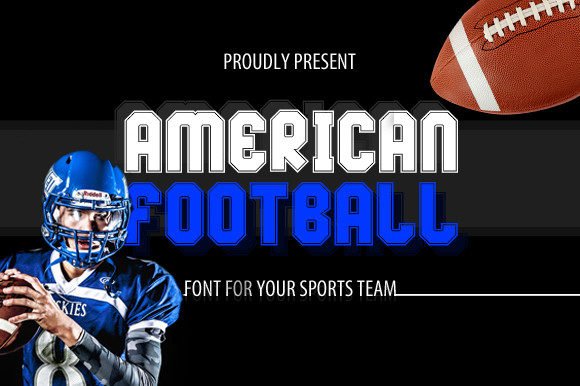 American Football Font - Featured Image