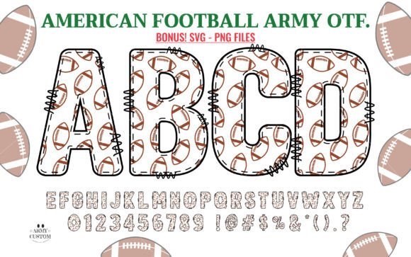 American Football Font - Featured Image
