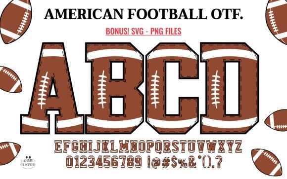 American Football Font - Featured Image