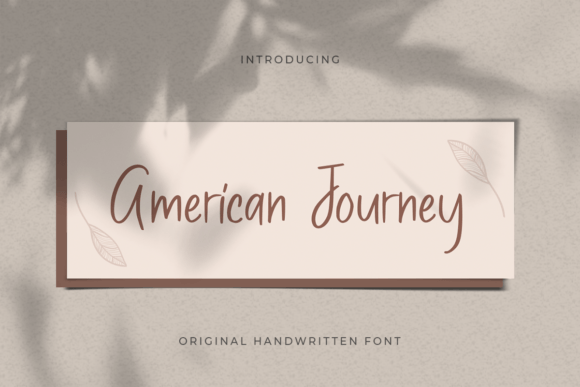 American Journey Font - Featured Image