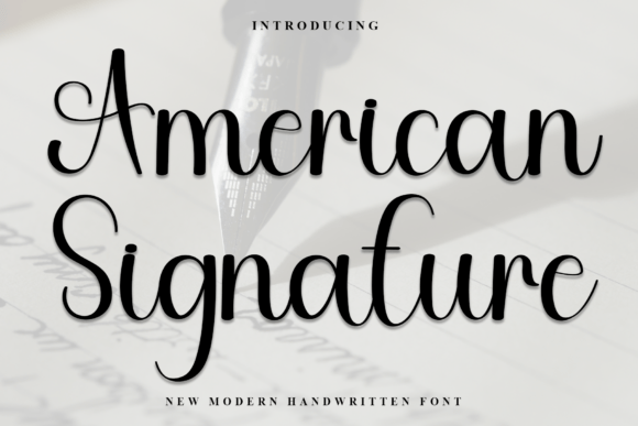 American Signature Font - Featured Image