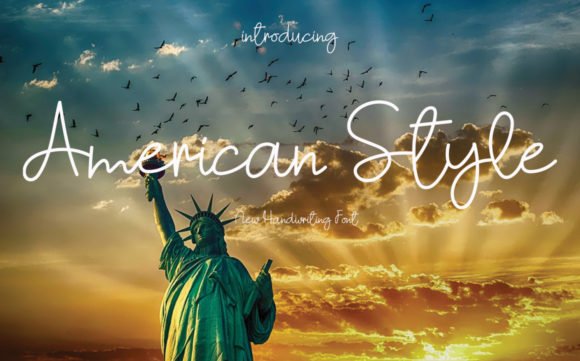 American Style Font - Featured Image