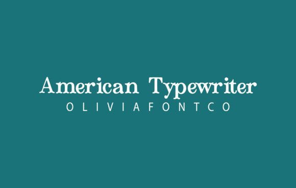 American Typewriter Font - Featured Image
