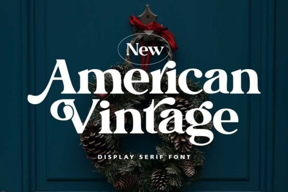 American Vintage Font - Featured Image
