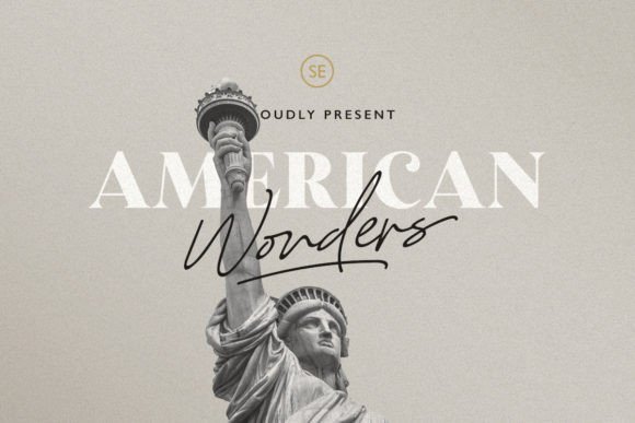 American Wonders Font - Featured Image