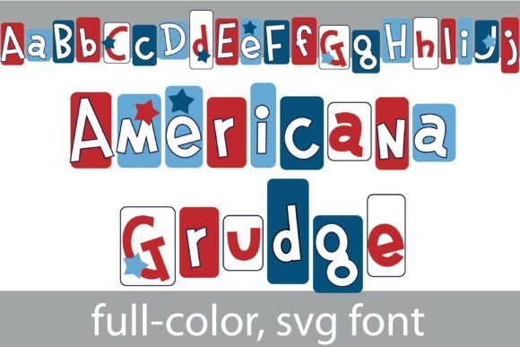 Americana Grudge Font - Featured Image