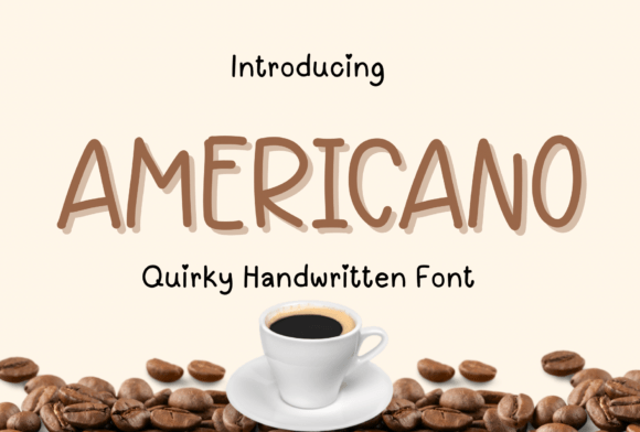 Americano Font - Featured Image