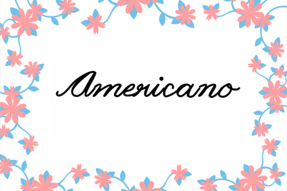 Americano Font - Featured Image