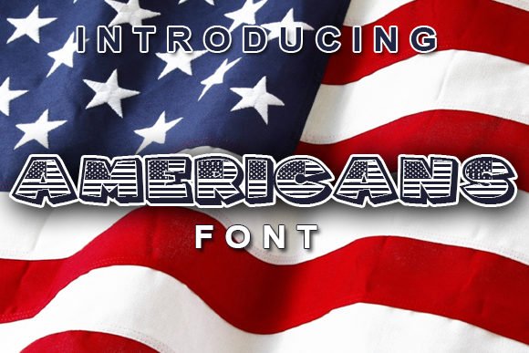Americans Font - Featured Image