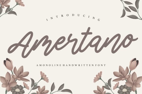 Amertano Font - Featured Image