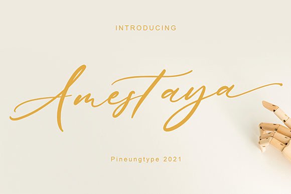 Amestaya Font - Featured Image