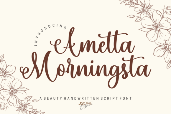 Ametta Morningsta Font - Featured Image