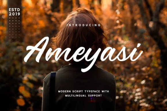 Ameyasi Font - Featured Image