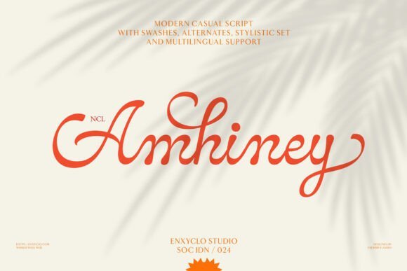 Amhiney Font - Featured Image