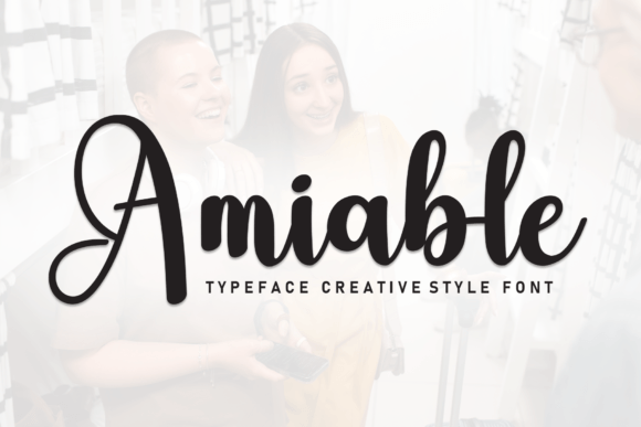 Amiable Font - Featured Image