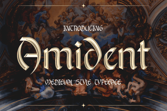 Amident Font - Featured Image