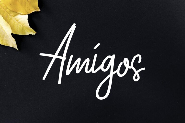 Amigos Font - Featured Image