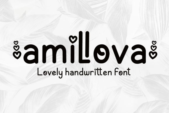 Amillova Font - Featured Image
