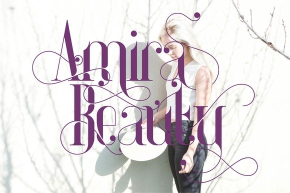 Amira Beauty Font - Featured Image
