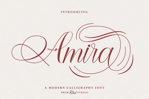 Amira Font - Featured Image