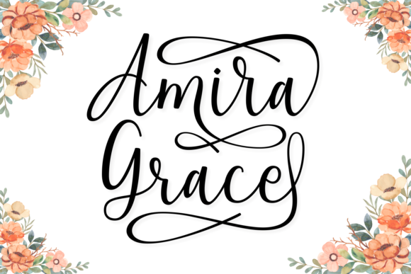 Amira Grace Font - Featured Image