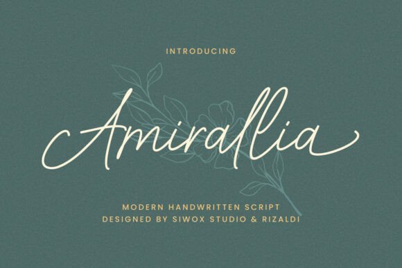 Amirallia Font - Featured Image