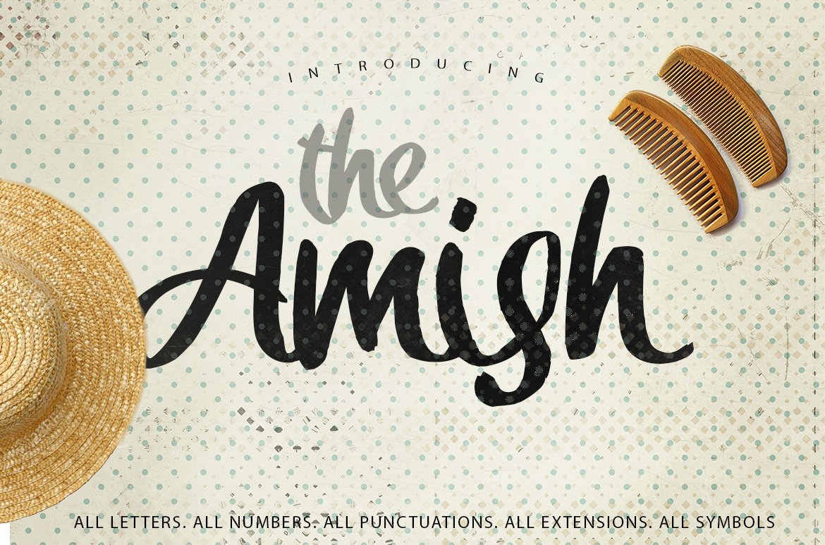 Amish Font - Featured Image
