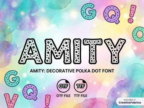 Amity Font - Featured Image
