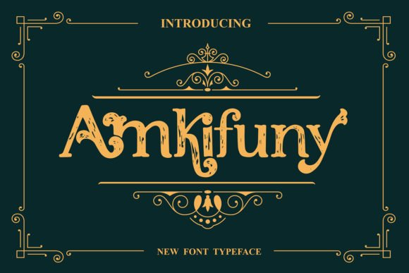 Amkifuny Font - Featured Image