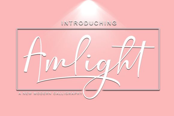 Amlight Font - Featured Image