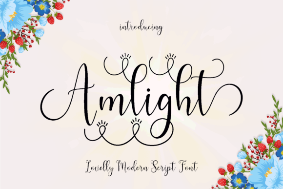 Amlight Font - Featured Image