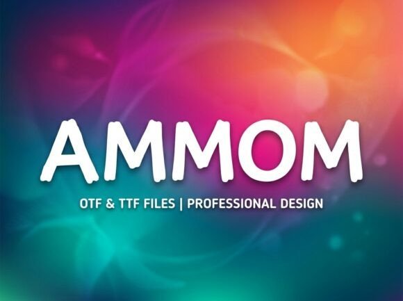 Ammom Font - Featured Image
