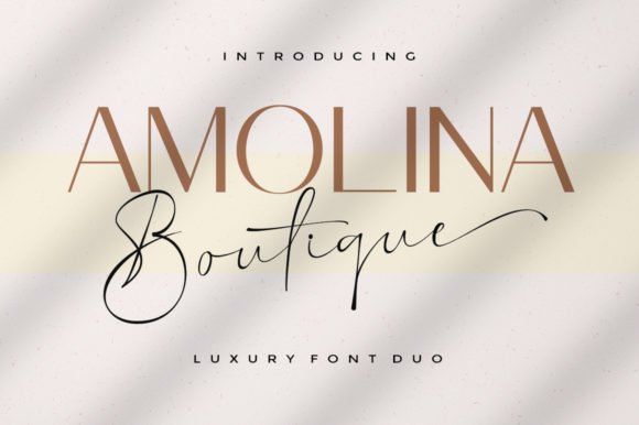 Amolina Boutique Font - Featured Image