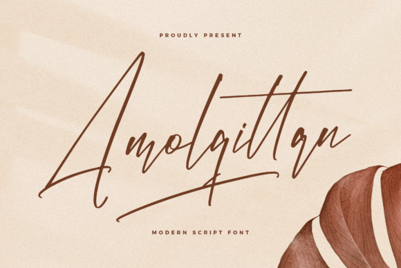 Amolqittan Font - Featured Image