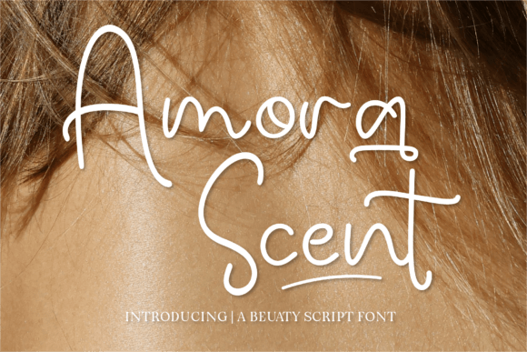 Amora Scent Font - Featured Image