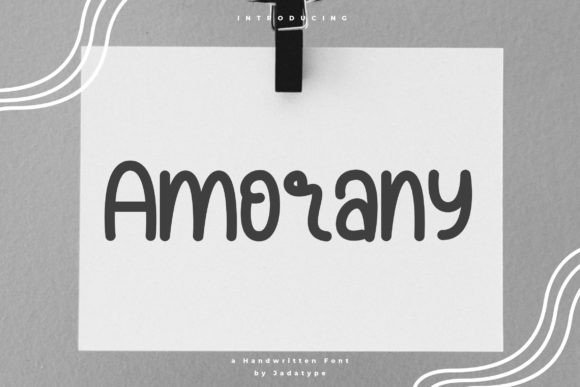 Amorany Font - Featured Image