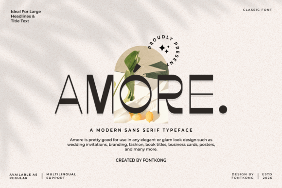 Amore Font - Featured Image