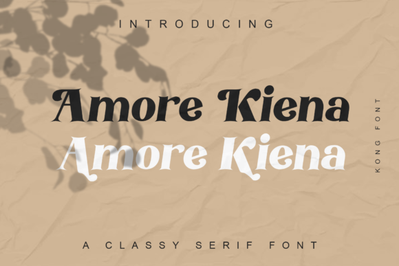 Amore Kiena Font - Featured Image