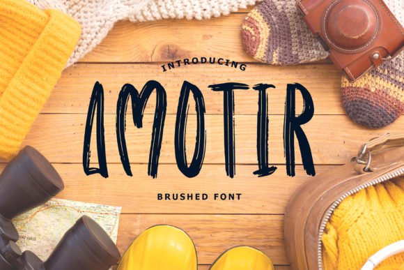 Amotir Font - Featured Image