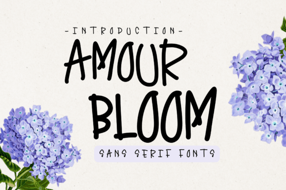 Amour Bloom Font - Featured Image