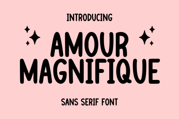 Amour Magnifique Font Font - Featured Image