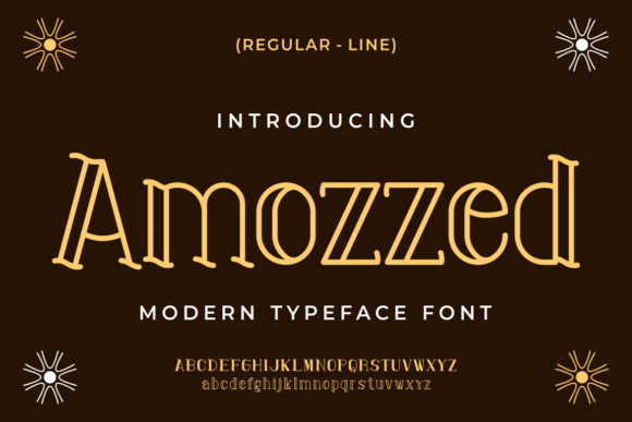 Amozzed Font - Featured Image