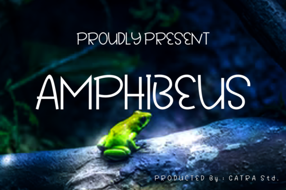 Amphibeus Font - Featured Image