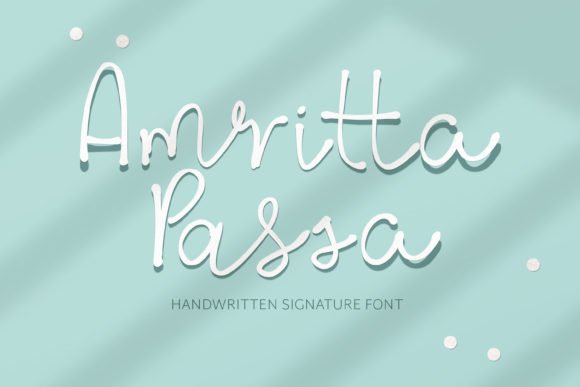 Amritta Passa Font - Featured Image