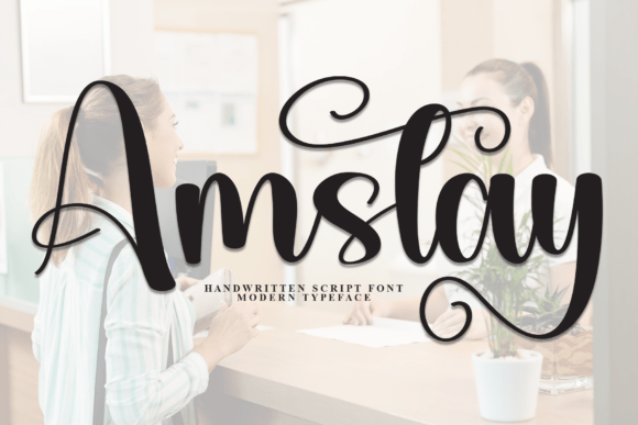 Amstay Font - Featured Image